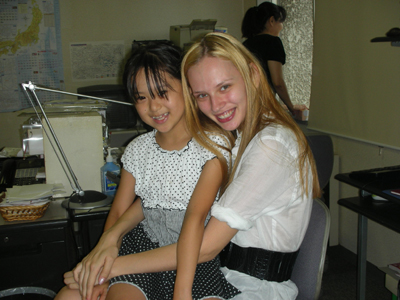 Olga with Marika-chan